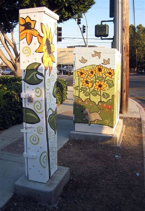 electrical box painting project in san jose|The Art Box Project: Integrating Art Into San Jose neighborhoods..